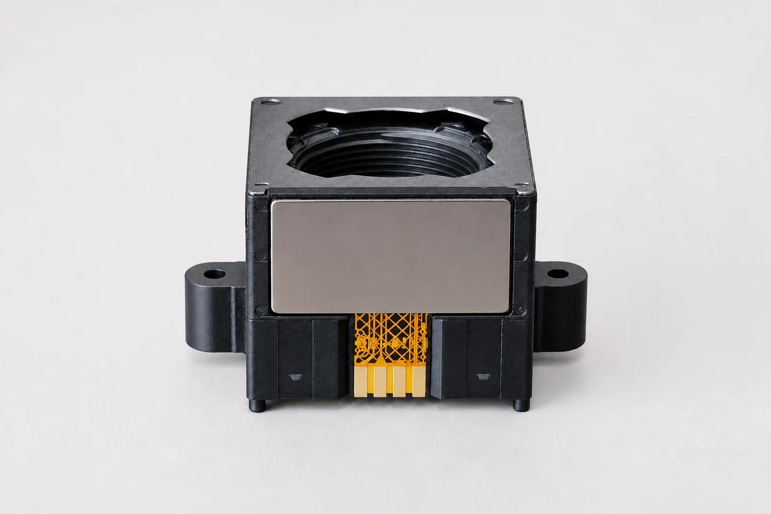 Closed-loop lens autofocus actuator with flex circuit